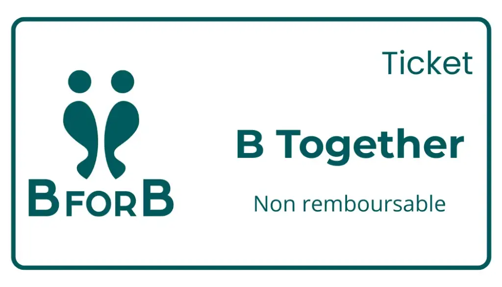 Planche de 10 tickets boissons - B Together 2025